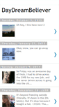 Mobile Screenshot of daydreambeliever81.blogspot.com