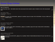 Tablet Screenshot of kometshoponlinee.blogspot.com