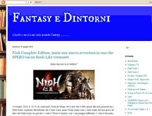 Tablet Screenshot of fantasyedintorni.blogspot.com