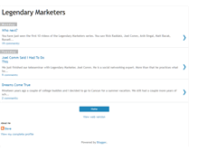 Tablet Screenshot of legendarymarketers.blogspot.com