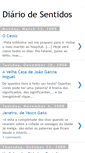 Mobile Screenshot of diariodesentidos.blogspot.com