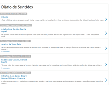 Tablet Screenshot of diariodesentidos.blogspot.com