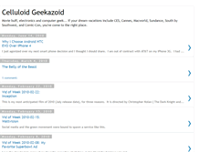 Tablet Screenshot of celluloidgeekazoid.blogspot.com