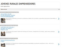 Tablet Screenshot of centroagroturisticojovenesrurales.blogspot.com