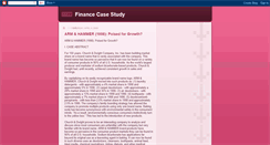 Desktop Screenshot of financecasestudy.blogspot.com