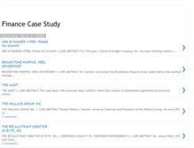 Tablet Screenshot of financecasestudy.blogspot.com