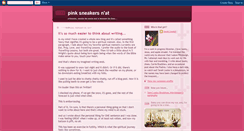 Desktop Screenshot of manypinksneakers.blogspot.com