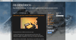 Desktop Screenshot of oi-generico.blogspot.com