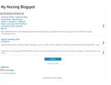 Tablet Screenshot of binagirsangnursing.blogspot.com