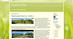 Desktop Screenshot of floridawild.blogspot.com