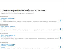 Tablet Screenshot of direitopensado.blogspot.com