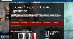 Desktop Screenshot of kasukascreations.blogspot.com