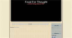 Desktop Screenshot of foodforthoughtinc.blogspot.com