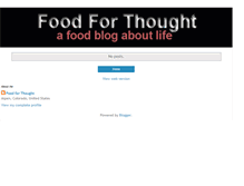 Tablet Screenshot of foodforthoughtinc.blogspot.com