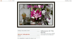 Desktop Screenshot of minlillabit.blogspot.com