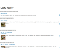 Tablet Screenshot of leafyreader.blogspot.com