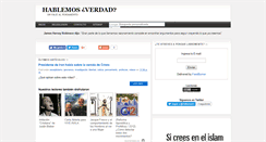 Desktop Screenshot of hablemosverdad.blogspot.com