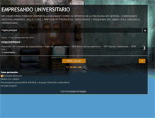 Tablet Screenshot of empresandouniversitario.blogspot.com