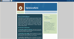 Desktop Screenshot of lipoesculturamoderna.blogspot.com