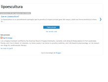Tablet Screenshot of lipoesculturamoderna.blogspot.com