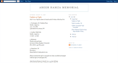 Desktop Screenshot of abeermemorial.blogspot.com