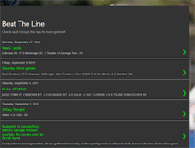 Tablet Screenshot of beattheline.blogspot.com