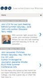 Mobile Screenshot of lancasterchristianwriterstoday.blogspot.com