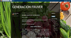 Desktop Screenshot of generacionfruver2.blogspot.com