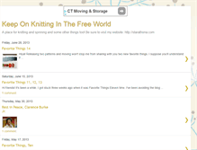 Tablet Screenshot of keeponknittinginthefreeworld.blogspot.com