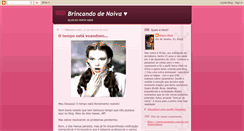 Desktop Screenshot of brincandodenoiva.blogspot.com