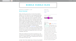 Desktop Screenshot of bubblehubbleblog.blogspot.com
