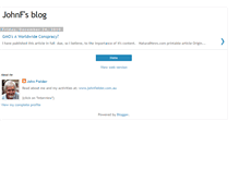 Tablet Screenshot of john-fielder.blogspot.com