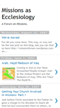 Mobile Screenshot of missionsforum.blogspot.com