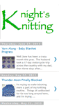 Mobile Screenshot of knightsknitting.blogspot.com