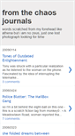 Mobile Screenshot of chaosjournals.blogspot.com