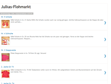 Tablet Screenshot of julkas-flohmarkt.blogspot.com