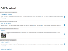 Tablet Screenshot of calltoireland.blogspot.com