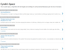 Tablet Screenshot of ccspace.blogspot.com