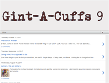 Tablet Screenshot of gintacuffs.blogspot.com