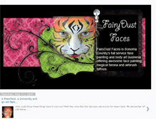 Tablet Screenshot of fairydustfaces.blogspot.com