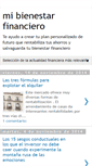 Mobile Screenshot of mibienestarfinanciero.blogspot.com