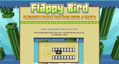 Desktop Screenshot of flappybirdhack-cheat.blogspot.com