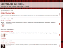 Tablet Screenshot of bibliotecaiesatenea.blogspot.com