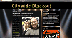 Desktop Screenshot of citywideblackout.blogspot.com
