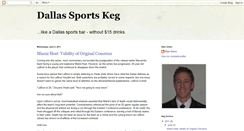 Desktop Screenshot of dallassportskeg.blogspot.com