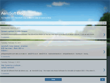 Tablet Screenshot of blogaerosoft.blogspot.com