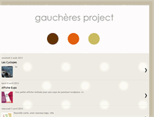 Tablet Screenshot of gaucheresproject.blogspot.com