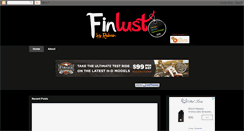 Desktop Screenshot of finlust.blogspot.com