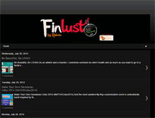 Tablet Screenshot of finlust.blogspot.com
