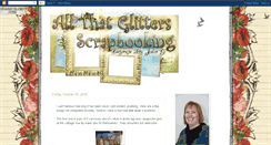 Desktop Screenshot of allthatglittersscrapbooking.blogspot.com